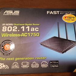 Asus Wireless-AC1750 Dual Band Gigabit Router