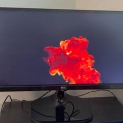 LG ultrawide 2K Monitor With Stand And HDMI Cable