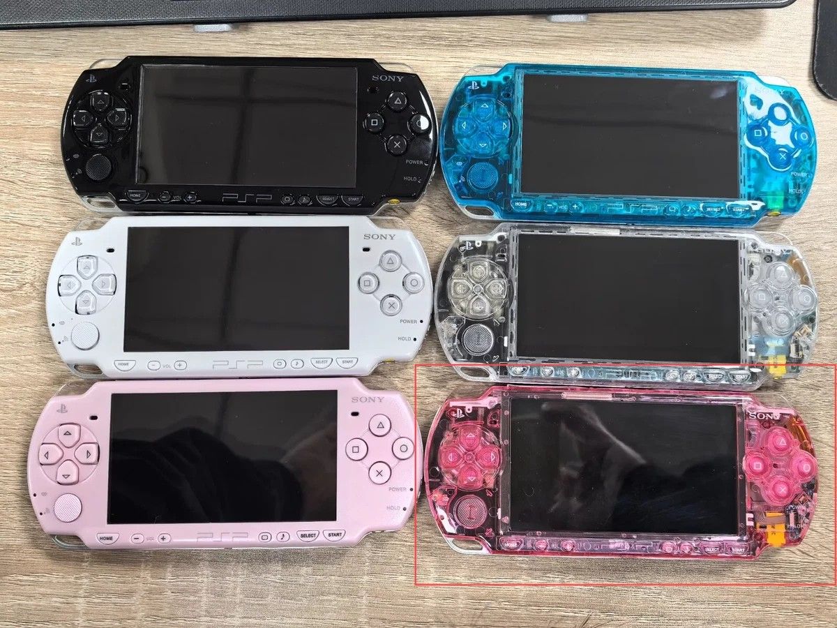 Fully Modded Custom Sony PlayStation PSP 3000 PSP 2000 Console with Charger Region Free Fast Shiping