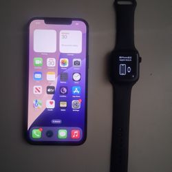 12 Pro Max 256gb Unlocked  Apple Watch Se 44mm
