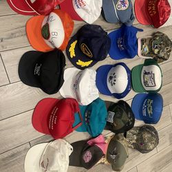20 Vtg Hats