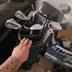 Golf Clubs And Bag