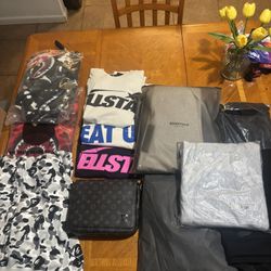 Hellstar, Denim Tears, Sp5der, Essentials, and Bape