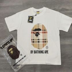 Bape Burberry Tee 