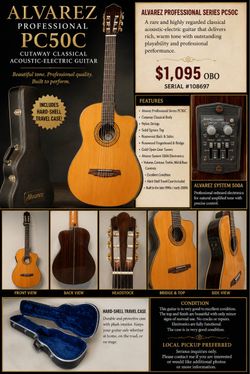 Classical Acoustic Electric Guitar