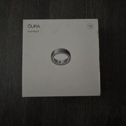 Oura Ring 4, Silver (size: 13)