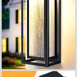 Dusk To Dawn 16" Outdoor Wall Light