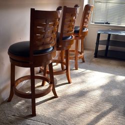 Set of 3 bar stools