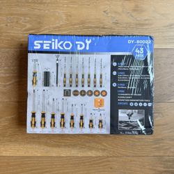 43pcs Precision Screwdriver Set Phillips Slotted Torx Hex Magnetizer/Demagnetizer Must-Have New