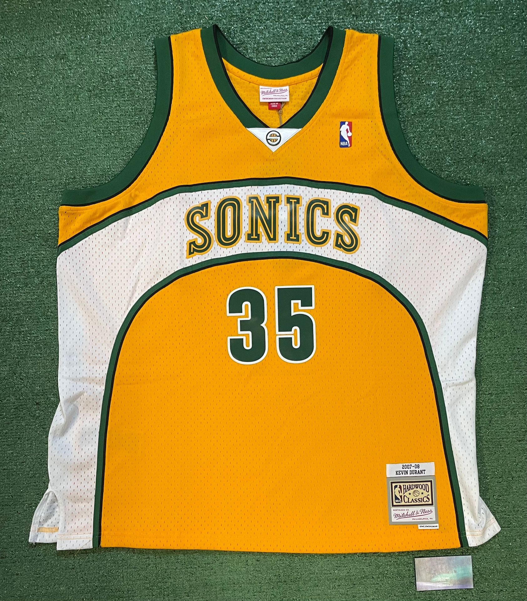 Seattle Sonics Mitchell & ness Kevin Durant #35 swingman jersey