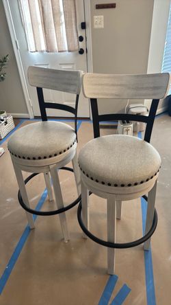 Bar Height Barstools x 2