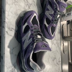 New Balance 9060 (size 10) Violet Noir Mens Shoes NEW 