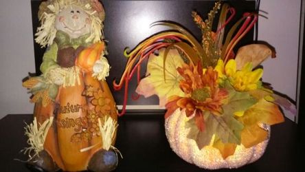 Cute Harvest Decorations $5 for both