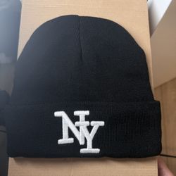 Black NY Beanie