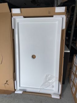 60”X36” Shower Base Pan Stand Up bath bathroom floor