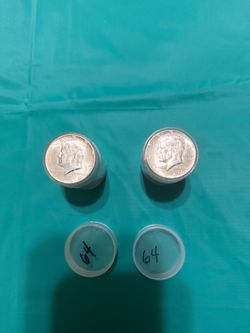 Uncirculated 1964 Kennedy half dollars in 90 % silver . $45 each or 10 for $400