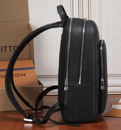 Louis Vuitton Adrian Black Backpack for Men