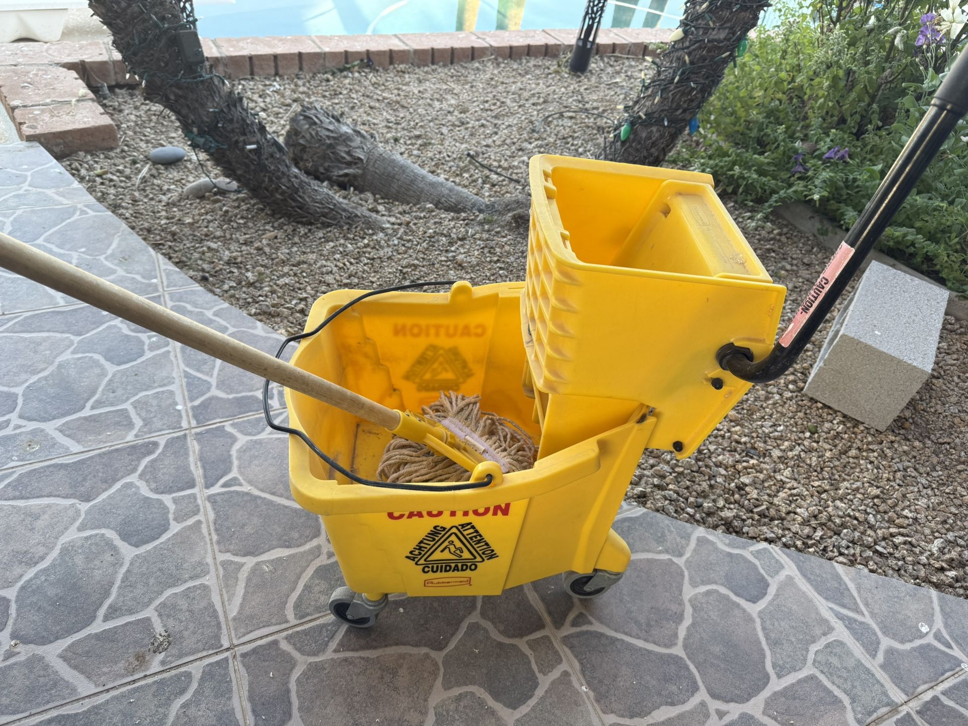 Commercial grade mop and mop bucket only $60