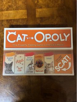 Cat-Opoly (Monopoly)Board Game
