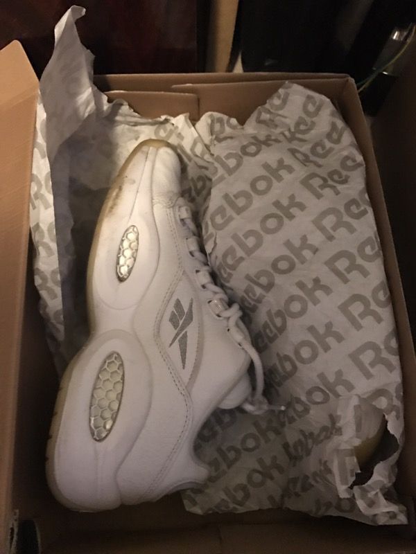 Reebok Iverson's size 8
