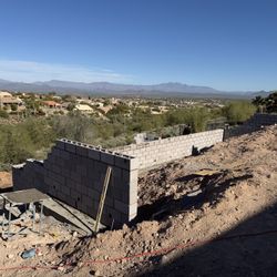 Masonry Block Walls / Stucco