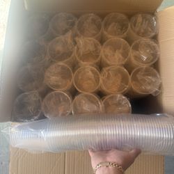 Heavy Duty 16oz PET Cups (1000ct) , Tazas de PET de alta resistencia de 16 oz (1000ct)