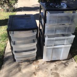 Storage Organizers Clean Works Good $25 For Both Ready For Pick Up South La 90043 