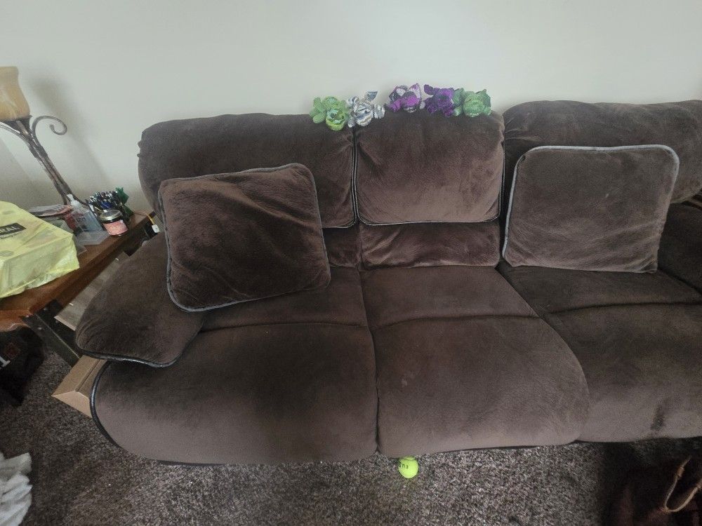 Soft Brown Couch