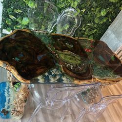 Custom Epoxy Dining Table 