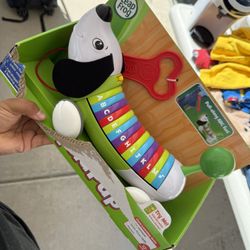 Pull Along Dog ABC Kids Toy