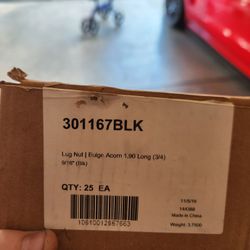 Black Lug Nuts