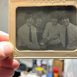 Polaroid Slide Of The Beatles