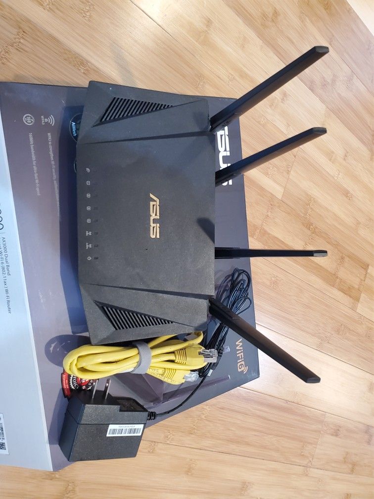 ASUS WiFi 6 Dual Band Gigabit Router