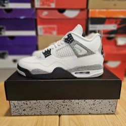 Air Jordan 4 White Cements 2025