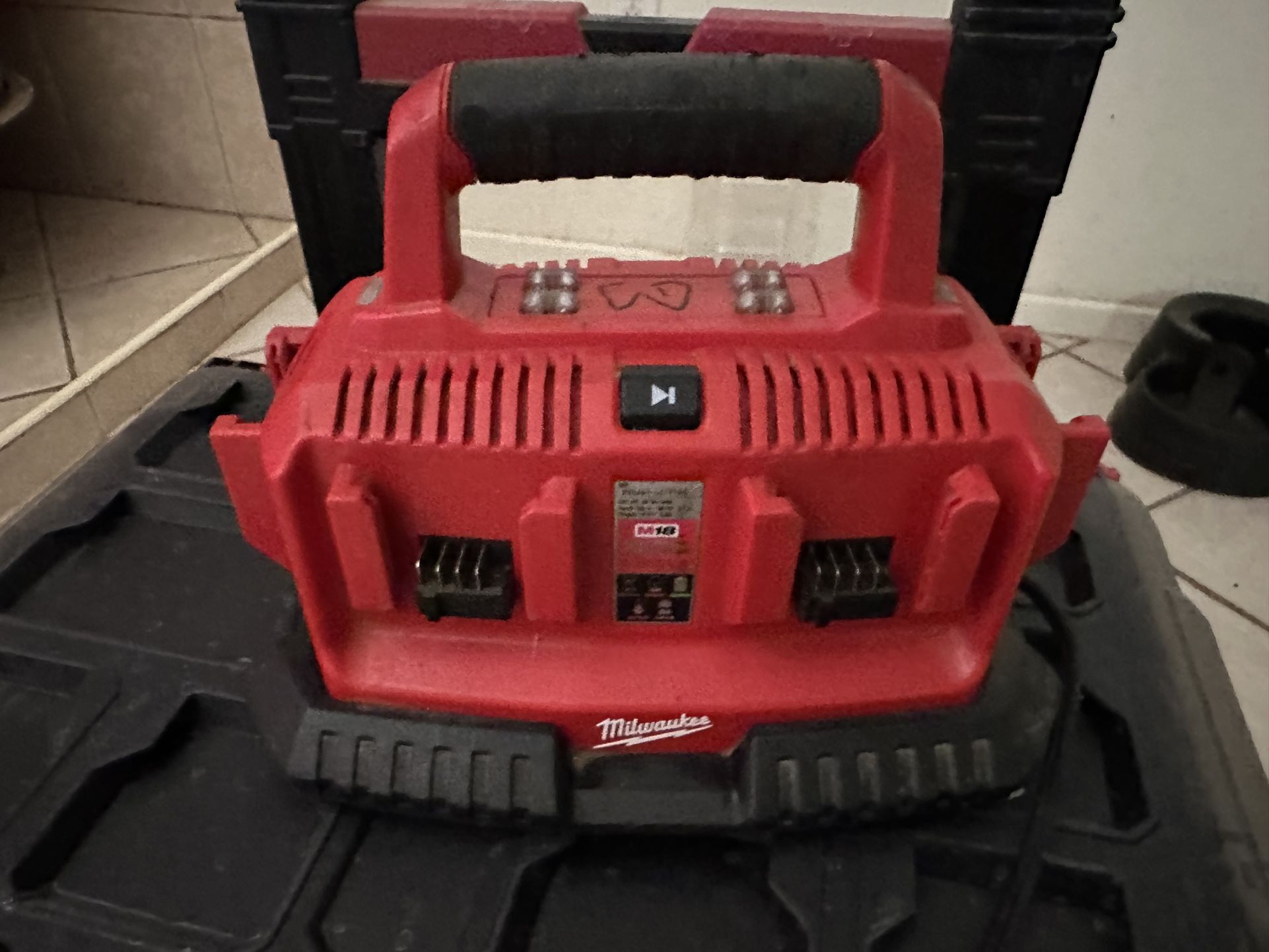 Milwaukee six pack charger