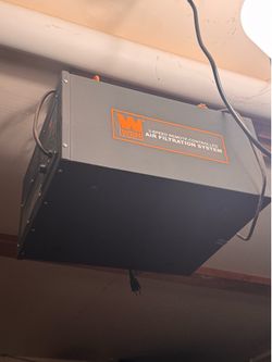 Wen 3-speed remote controlled air filtration system