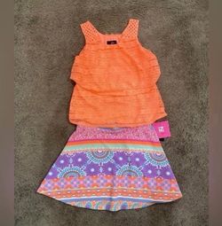 Girls IZ Byer 2pc Skirt Outfit size 14/16 NWT
