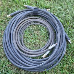 125 Feet 4000psi Power Washer Hoses and Trigger Nozzle w/tips