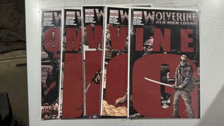 Wolverine #66-#70 Old Man Logan Connecting Cover Set 2nd 3rd & 4th Print 1st App
