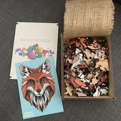 Wooden Puzzles – Animal Jigsaw Puzzles, 87 Pcs