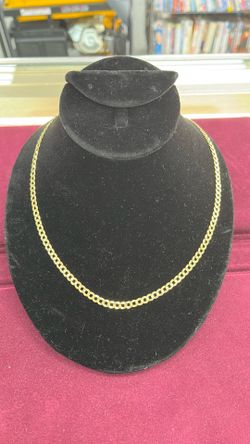 10K Gold Cuban Necklace length 22: 11.3 grams