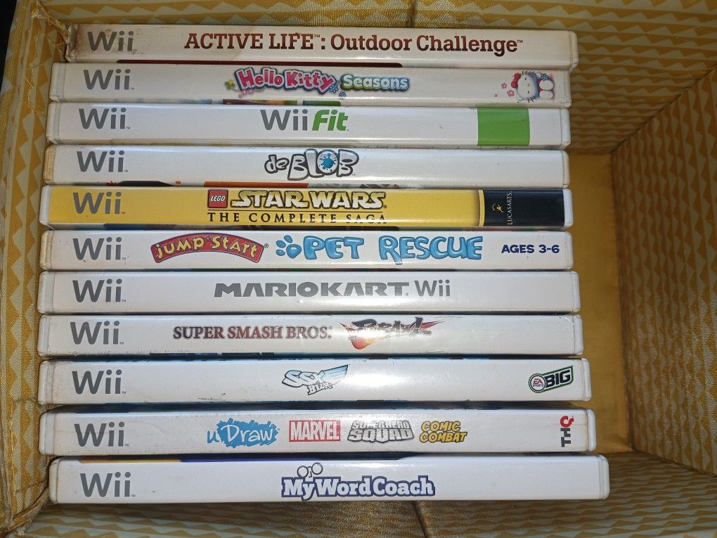 Wii Games Lot