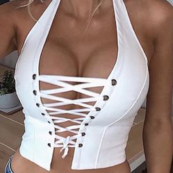 Strapped Up Halter Top 