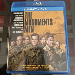 The monuments men blu ray new no digital code