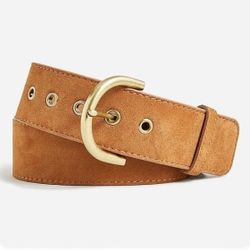 J. Crew Oversized Wide Suede Belt