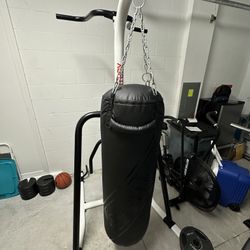 Punching Bag And Training Station