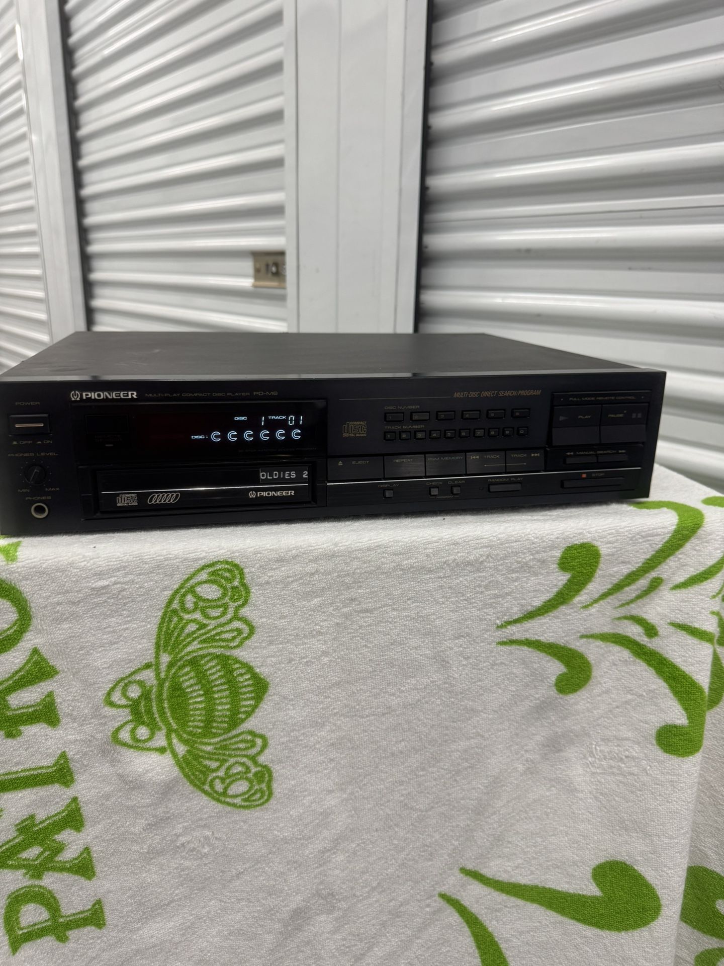 Pioneer DVL-909 DVD LD LaserDisc Player Both-Side Play, S-Video (1998)