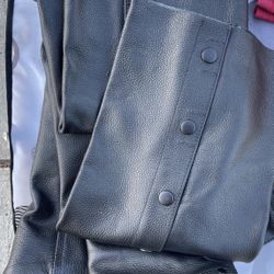 Brand New leather Z1R Motorcycle Chaps For Women Size Small 