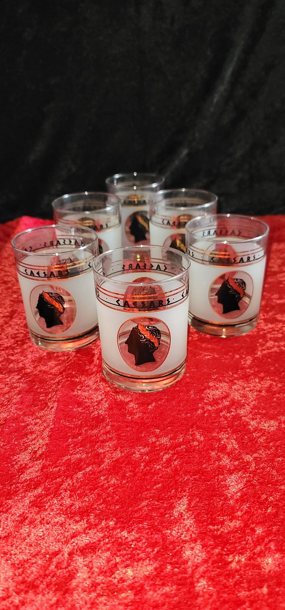 Ceaser’s palace vintage glasses