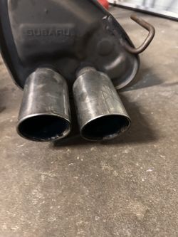 2018 Subaru wrx Exhaust pipe and muffler